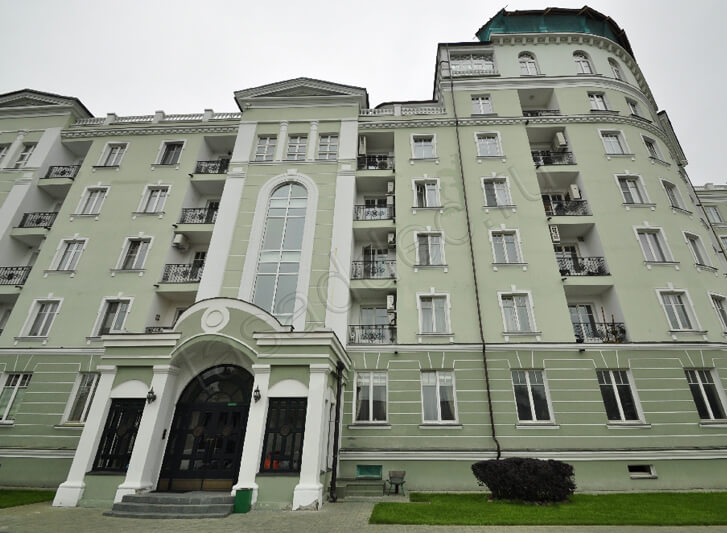 ЖК Покровское-Глебово, жилой многоквартирный дом, поставка фасадного декора и штукатурки